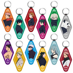 Jujutsu Kaisen PU Keychain Yuji Itadori/Megumi Fushiguro/Nobara Kugisaki/Maki Zen'in/Toge Inumaki/Panda/Aoi Todo/Kento Nanami/Satoru Gojo/Suguru Geto/Mahito/Sukuna