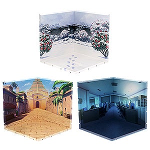 Dioramansion 200: Winter-Blooming Camellias/Babylon/Office (Night)