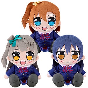 Kuripan Plushie Honoka Kosaka/Kotori Minami/Umi Sonoda