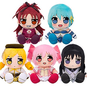 Kuripan Plushie Madoka Kaname/Homura Akemi/Mami Tomoe/Kyoko Sakura/Sayaka Miki