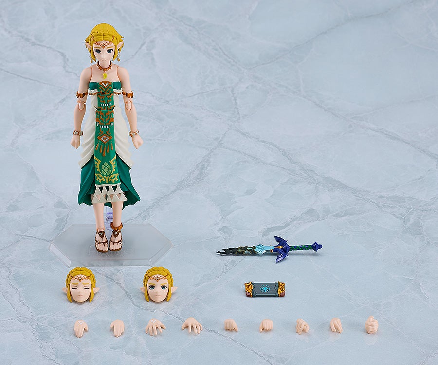 The Legend Of Zelda: Tears Of The Kingdom Princess Zelda Figma Figure ...