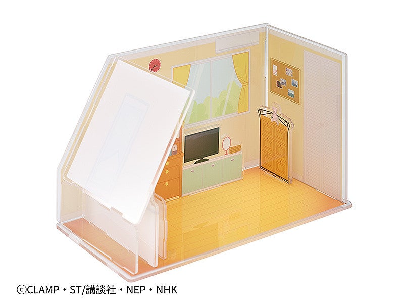 Cardcaptor Sakura: Clear Card Acrylic Diorama Background (Sakura's  Bedroom/King Penguin):Cardcaptor Sakura: Clear Card Acrylic Diorama  Background 
