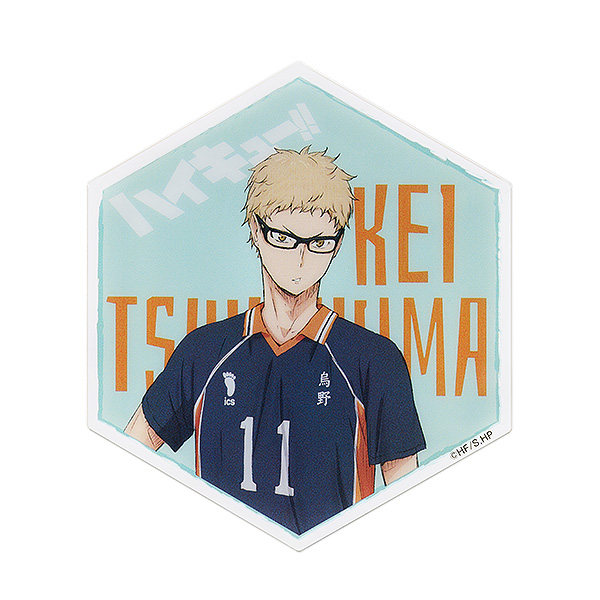 Haikyu!! Acrylic Magnet Kei Tsukishima