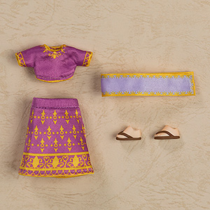 黏土娃 服裝套組 World Tour 印度：Girl（紫色）