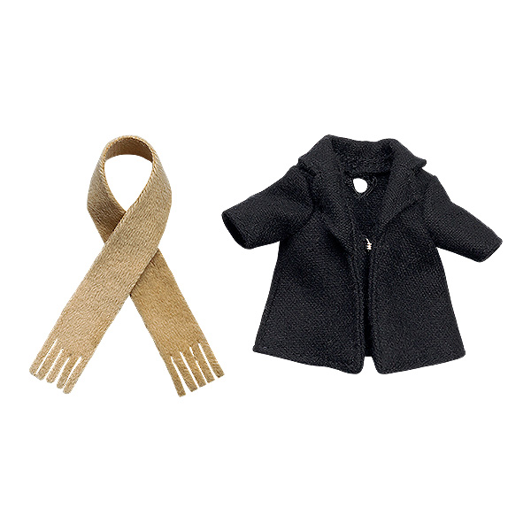 Nendoroid Doll Coat & Scarf (Black)