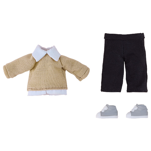 Nendoroid Doll Outfit Set: Campus Outfit - Boy (Beige)