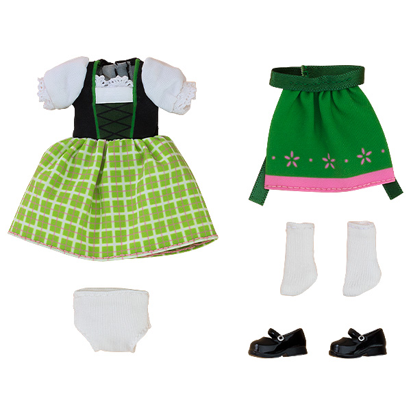 Nendoroid Doll Outfit Set: World Tour Germany - Girl (Green)