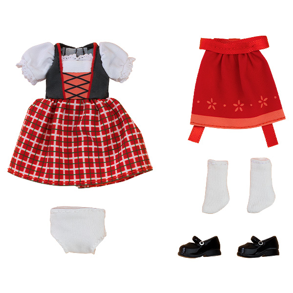 Nendoroid Doll Outfit Set: World Tour Germany - Girl (Red)