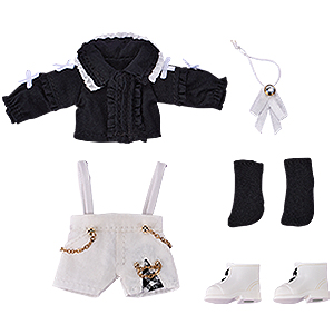 Nendoroid Doll Outfit Set: Suspender Shorts Set (Black & White)