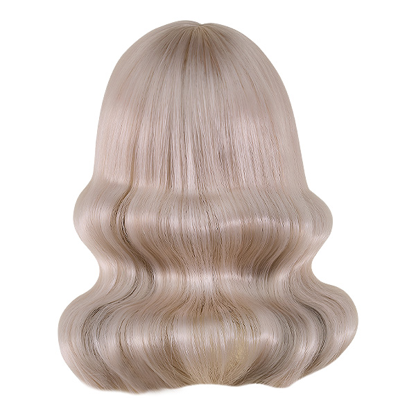 Harmonia series Original Wig (Medium Wave/Pink Gray)