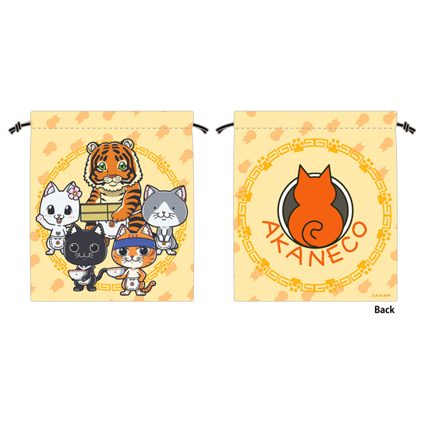 Ramen Akaneko Drawstring Pouch All Characters