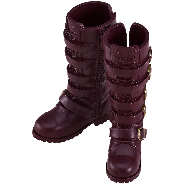 Harmonia bloom Shoes Series: root (Long Boots/Bordeaux)