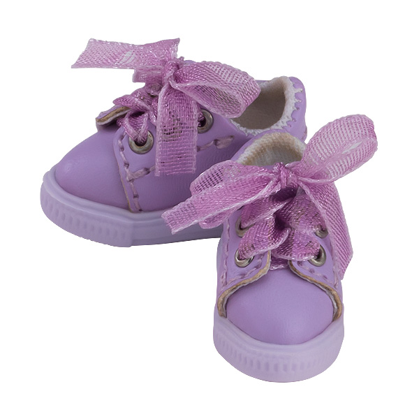 Ribbon Sneakers (Purple)