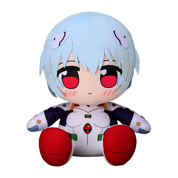 Kuripan Big 40cm Plushie Rei Ayanami